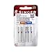 Singer 2044 Needle Set 80 e 90 dimensioni per macchine da ricamo e rayon, poliestere e altri tessuti da ricamo