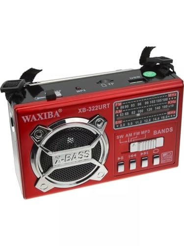 Rádio Portátil Retrô Am Fm A Pilha Energia Usb Recarregável 3199