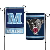 Maine Black Bears Garden Flag 12.5x18 Double Sided, Licensed by Wincraft