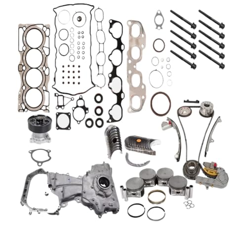 Engine Rebuild Kit 1set Compatible With 2002-2006 Sentra SE-R 2.5L QR25DE Car Engine Replacement Parts