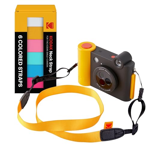 Leggero e confortevole Il materiale comodo e leggero rende il trasporto della fotocamera facile e comodo, anche per un uso prolungato. Con un design in nylon resistente, le cinghie sono costruite per resistere a qualsiasi condizione atmosferica e all'uso quotidiano, così potrai trasportare comodamente la tua fotocamera per gli anni a venire.