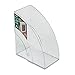 RUB96502ROS - Rubbermaid Optimizers Deluxe Plastic Magazine Rack