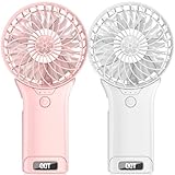 QQT Mini Handheld Fan,4 Speed...