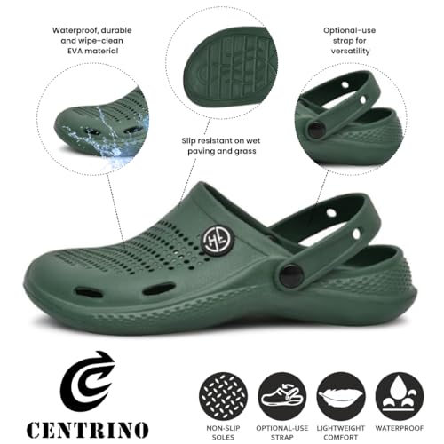 Image of Centrino Clogs for Men | Casual Shoes for Man Stylish | Lightweight Comfortable Slip-On with Soft Insole | Breathable Walking Shoes | Mens Shoes for Summer Travel Sandals for Man Trendy (7302)