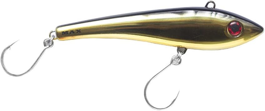 Halco MAX220-H51 Max 220 -H51 Chrome Gold Black Back 8 2/3", 6