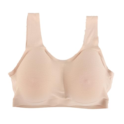Faux seins réalistes chair 500g pour sublimer vos robes et décolletés de soirée