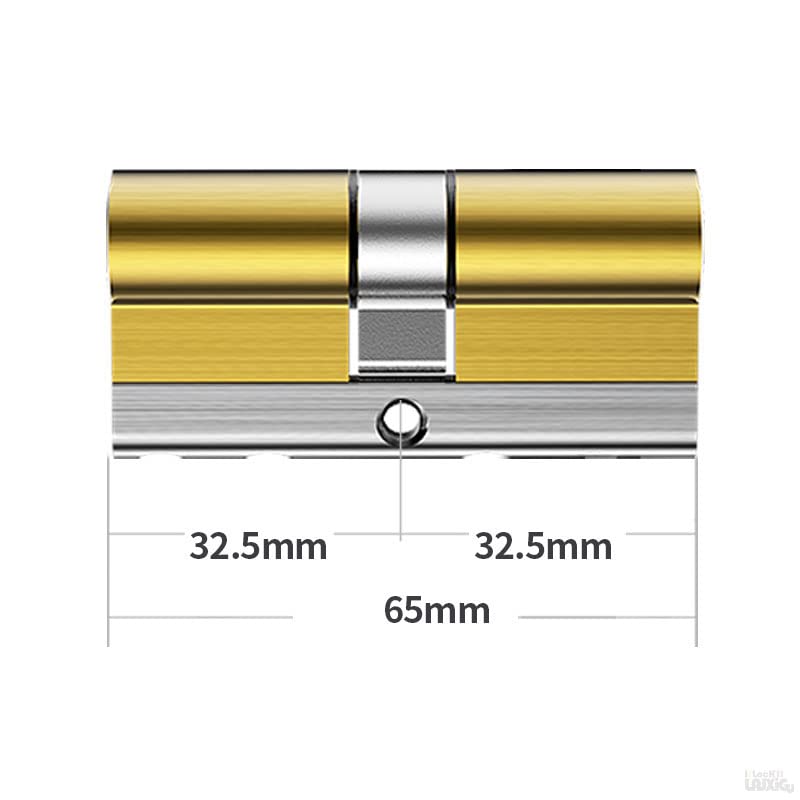 cilindro di chiusura, Cilindri di chiusura standard comuni(65mm)