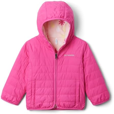 Columbia Baby Double Trouble Ii Jacket, Pink Ice/Satin Pink Sleet, 0-3 Months