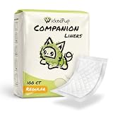 WICKEDPUP Dog Diaper Liners Booster Pads for Male & Female Dogs, 100ct