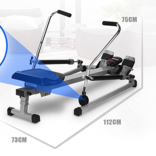 Image of Rowing Machines for Home Rowing Machine Home Silent Hydraulic Rowing Fitness Equipment Multi-Function Scull Exercise Waist and Back