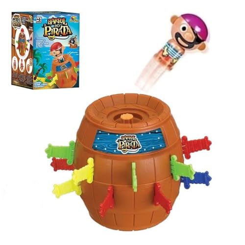 Jogo do Barril Pula Pirata Jumping Pirate Educativo (All2home)