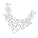 Produktbild Kragen Spitze Blume Ausschnitt Spitzenkragen Charming Nähen Applique Stil Vintage-Spitze Bestickte Ausschnitt Kragen Hals Patch Nähen Applikation Weiß