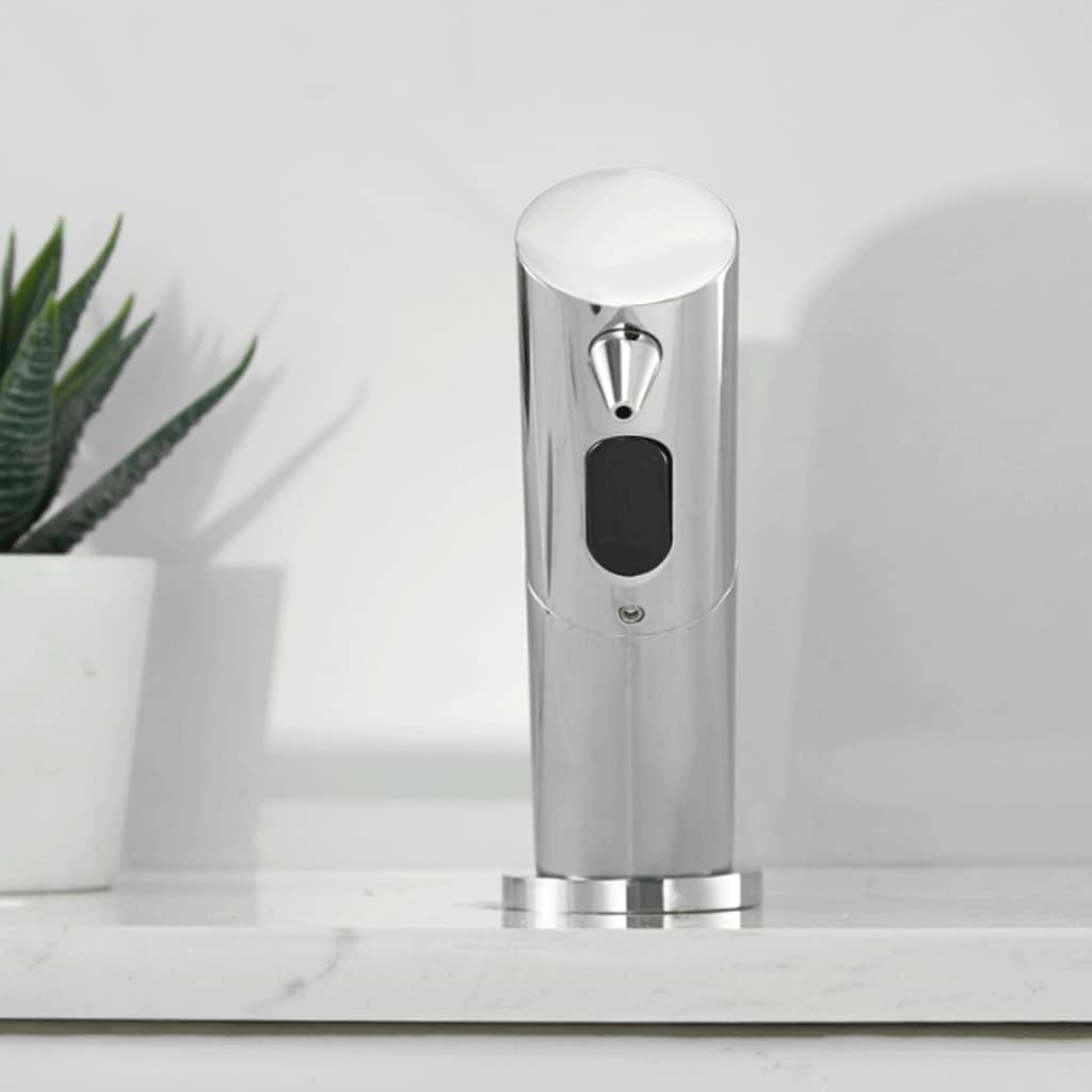 Farmhouse Automatic Soap Dispenser Touchless Hand Gel Dispenser W/Clear Tank Large Capacity Built in Sink Soap Dispenser W/Smart Sensor Pump Bottle