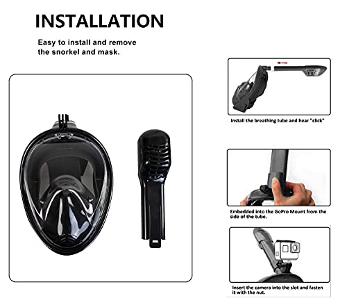 Maschera integrale per immersioni 2 confezioni