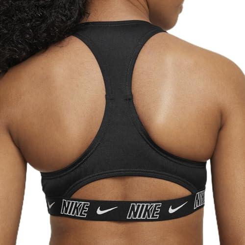 Nike Swim Big Kids' (Girls') Racerback Bikini & Shorts Set (Black, NESSE727-001) Size Small