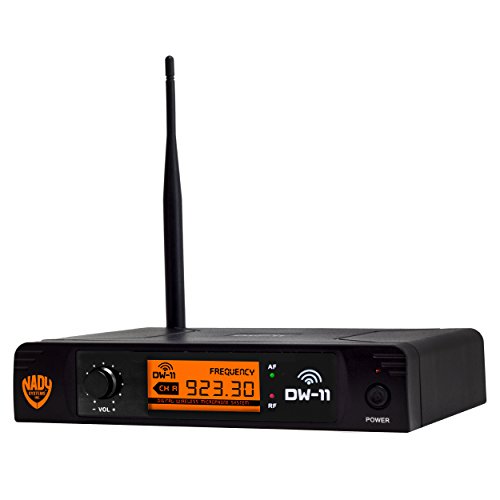 Nady Dw-11 Digital Wireless Handheld Microphone System – Ultra-Low Latency With Qpsk Modulation - Xlr And ¼” Outputs – Uhf Range – Fixed Frequency #TOP2