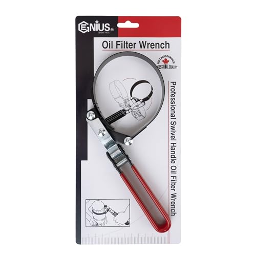 Genius Tools Swivel Handle Oil Filter Wrench 85~95mm AT-BOF4