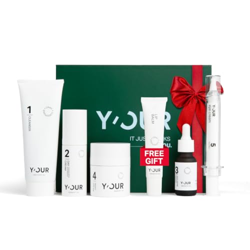 Y'OUR Anti-Aging Skincare Set – 5-Step System with Cleanser, Day