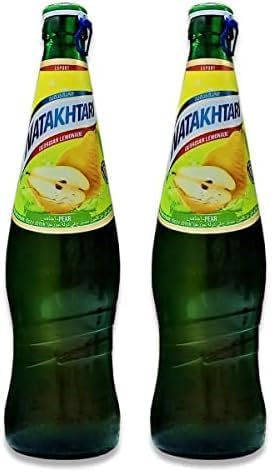 Lemonade Pear 500ml Carbonated Soft Drink With Pear Aroma (Pack of 2)