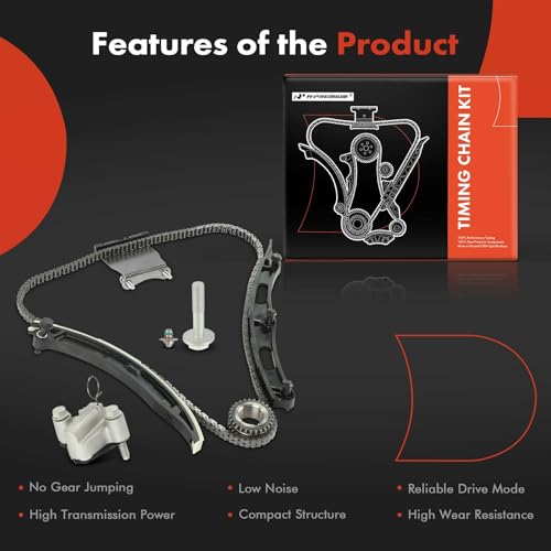 A-Premium Engine Timing Chain Kit W/Sprocket & Tensioner & Guide Compatible with Chevrolet Equinox 2018-2020, Malibu 2016-2020, Cruze 2016-2019 & GMC Terrain 2018-2020 & Buick Encore 2016-2019 2021 by A-Premium - Image 7
