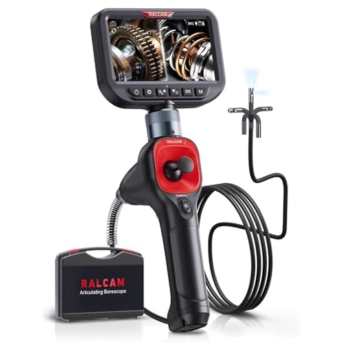 Ralcam 360° Articulating Borescope - Dual Lens Endoscope