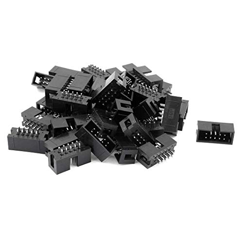 Conector IDC 2.54mm Pitch 10 Pines Macho Pack 50 miniatura 3