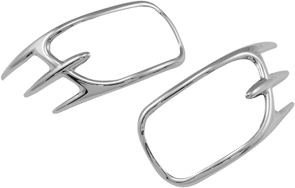 Show Chrome Accessories 52-628 Motorcycle Chrome Mirror Back Accent For