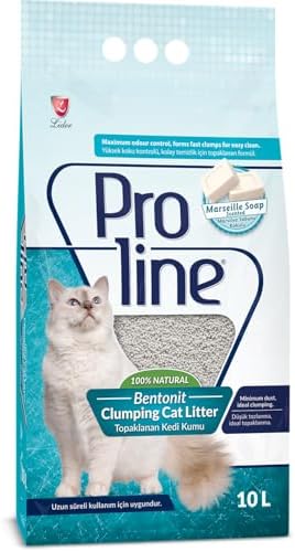 Proline Sabun Kokulu Bentonit Kedi Kumu, 10 L - Görsel 2
