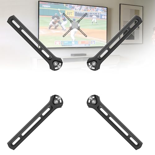 HEIWUKONG TV Mount Adapter Bracket Extension, Adjustable Vesa Mount Adapter Kit Fits Most 32 to 55 inch LCD LED TV, Steel Vesa Extension Upgrade Mounting Holes up to 400x400mm by HEIWUKONG - Used condition - US$12.76