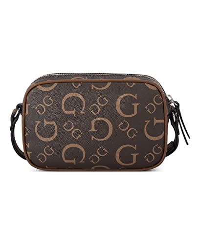 Mini Bolsa Rowan, Guess, Feminino, Bege Multi, Un
