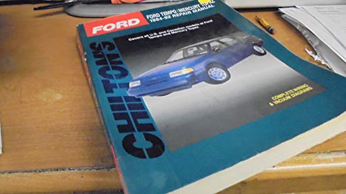 Ford: Ford Tempo and Mercury Topaz 1984-94 (Tot... 0801982715 Book Cover