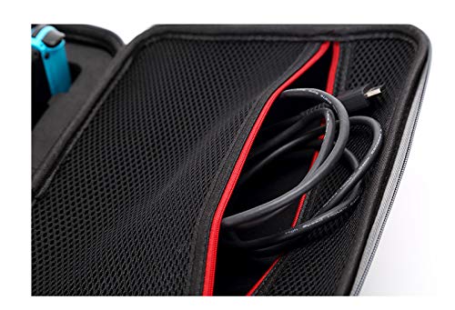 Estojo De Armazenamento Para Nintendo Switch,Bolsa Protetora Grande De Viagem Hardshell Messenger Ba