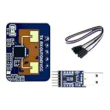 mophrati LD2410C 24 GHz Sensor zur Echtzeiterkennung des menschlichen Körpers LD2410C ist ein hochempfindliches 24 GHz Modul zur Erkennung der menschlichen Anwesenheit, P+Platine+Leitung