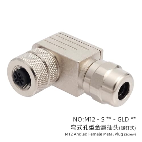 Connecteur M12 coud&eacute; r&eacute;parez sans soudure c&acirc;ble code D 4 broches - 3