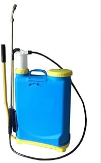 Backpack Garden Sprayer, 20L Capacity, Manual Pump with Adjustable Wand, Blue