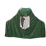 Anime Freedom Wings Hooded Blanket for Attack-On-Titan-Cloak-Blanket