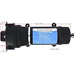 Amarine Made AC 110V Self Priming Water Pressure Diaphragm Pump 17LPM/4.5GPM AMPS:1.0A,MAX.AMPS:1.8A Press Setting:40PSI… - Image 4