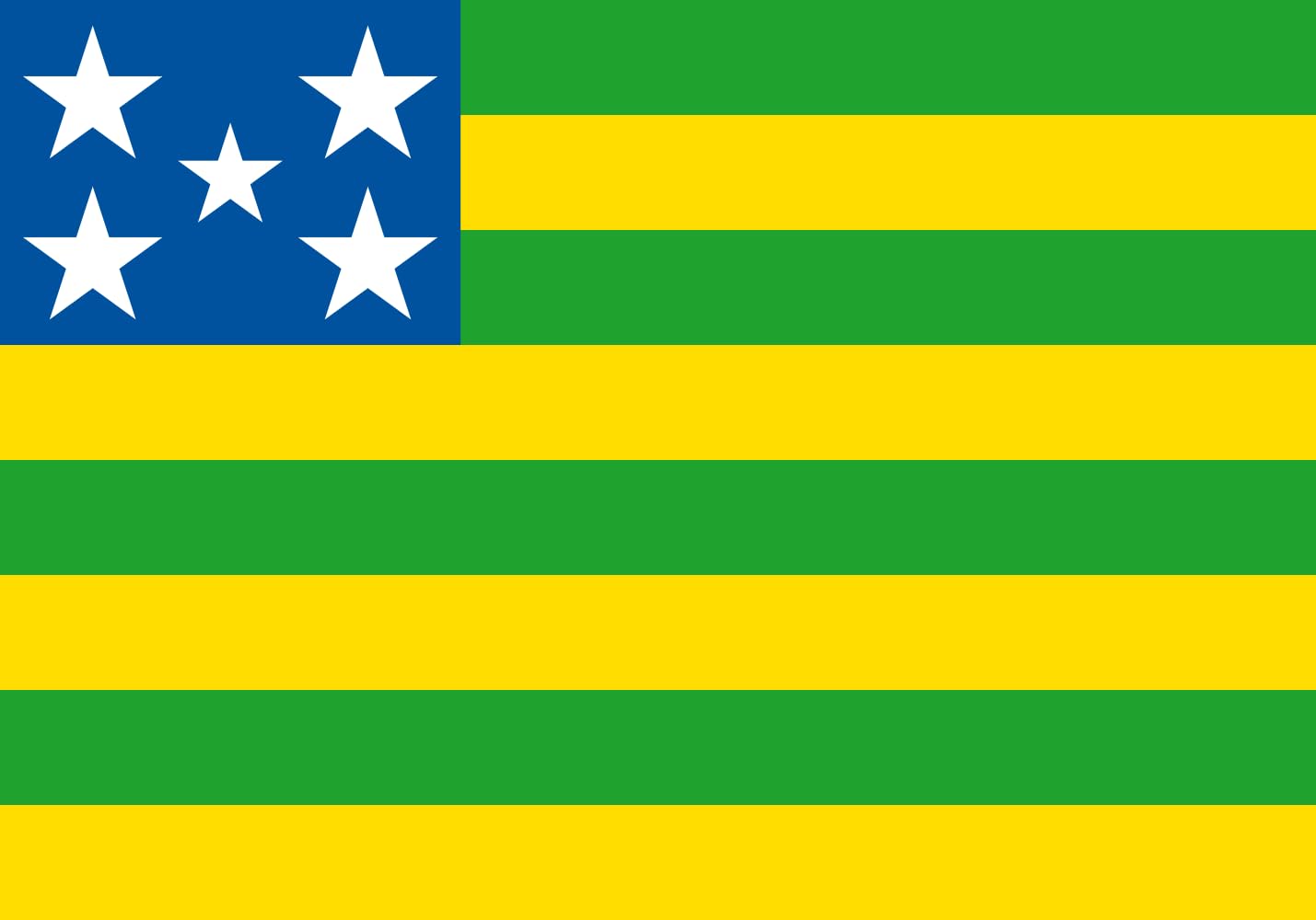 Drapeau Medium Goiás paysage 0.96m² pour décorer votre salon ou balcon