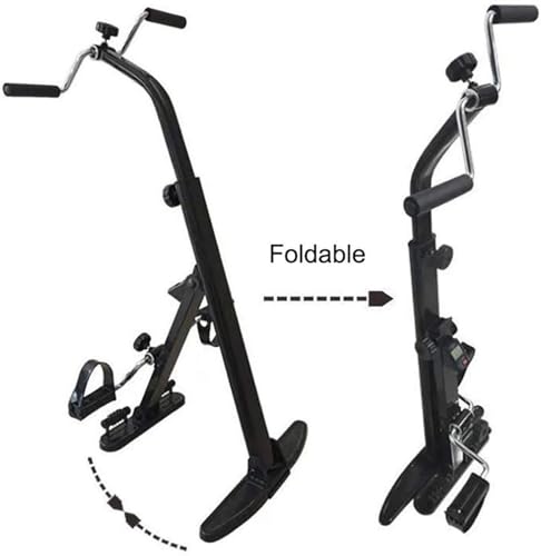 Bicicleta estática plegable para entrenamiento de brazos y piernas miniatura 6