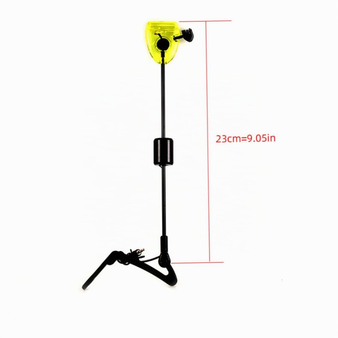 Allarme morso carpa pesca 4 pezzi da 12, 99 pollici allarme per morso di pesca a led con una scatola di trasporto indicatori di scambisti verdi gialli rosso giallo affrontano per accessori, alar