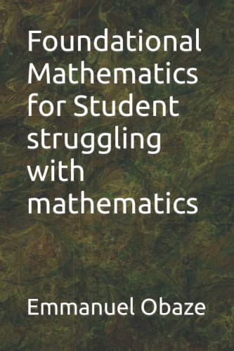 Foundational Mathematics for Student struggling with mathematics