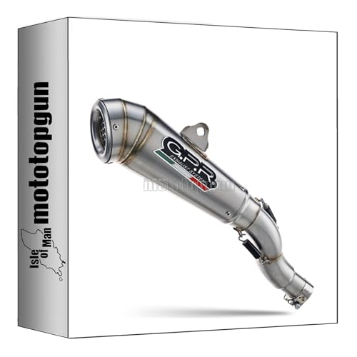 Echappement GPR homologue Euro 5 avec chicane acier pour Kawasaki Z900