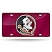 NCAA Florida State Seminoles Laser Cut Auto Tag