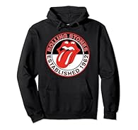 Official Licensed Bravado Rolling Stones Est 1962 Logo Official Rolling Stones Merchandise 8.5 oz, Classic fit, Twill-taped neck