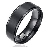 JEROOT Titanium Magnetic Lymphatic Drainage Ring for Men Women, Lymphatic Drainage Therapeutic Magne