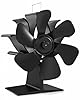Wood Stove Fan, Signstek 6-Blade Heat Powered Fireplace Fan for Wood/Log Burner/Fireplace Circulating Warm Air (Heating-Stove Fan)