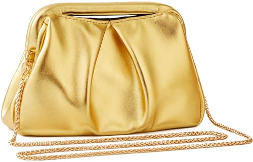 Image of Evening Bag Clutch Purse for Women Top-handle Clutch Bag Detachable Chain Crossbody Bag Party Wedding Handbag