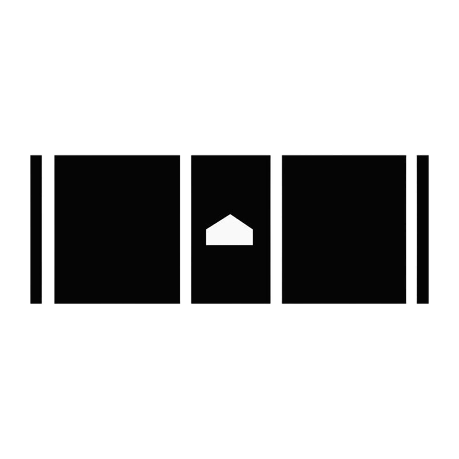 kowaku Baseball Hitting Mat Supplies Hitting Batting Practice Equipment,Indoor Softball Batting Mat Heavy Duty for Softball Training, Black