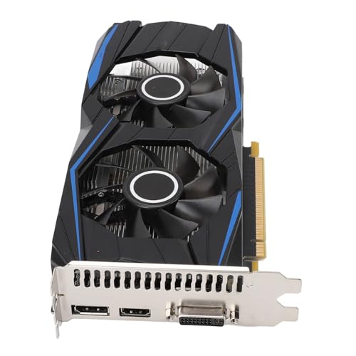 Image of 4GB GDDR5 128 Bit GPU Graphics Card, Dual Fan Cooling with HDMI,DVI,DisplayPort, PCI Express 3.0 x16 Computer Video Card for PC Gaming & 4K Support