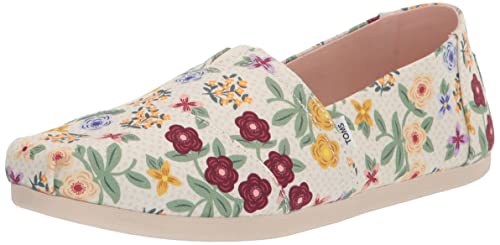 TOMS Women's Alpargata 3.0 Loafer Flat, White, 9